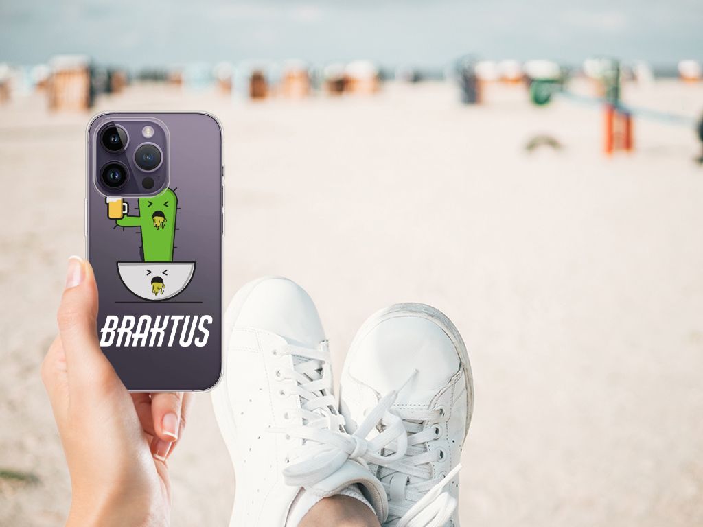 Apple iPhone 14 Pro Telefoonhoesje met Naam Braktus B2C Telecom