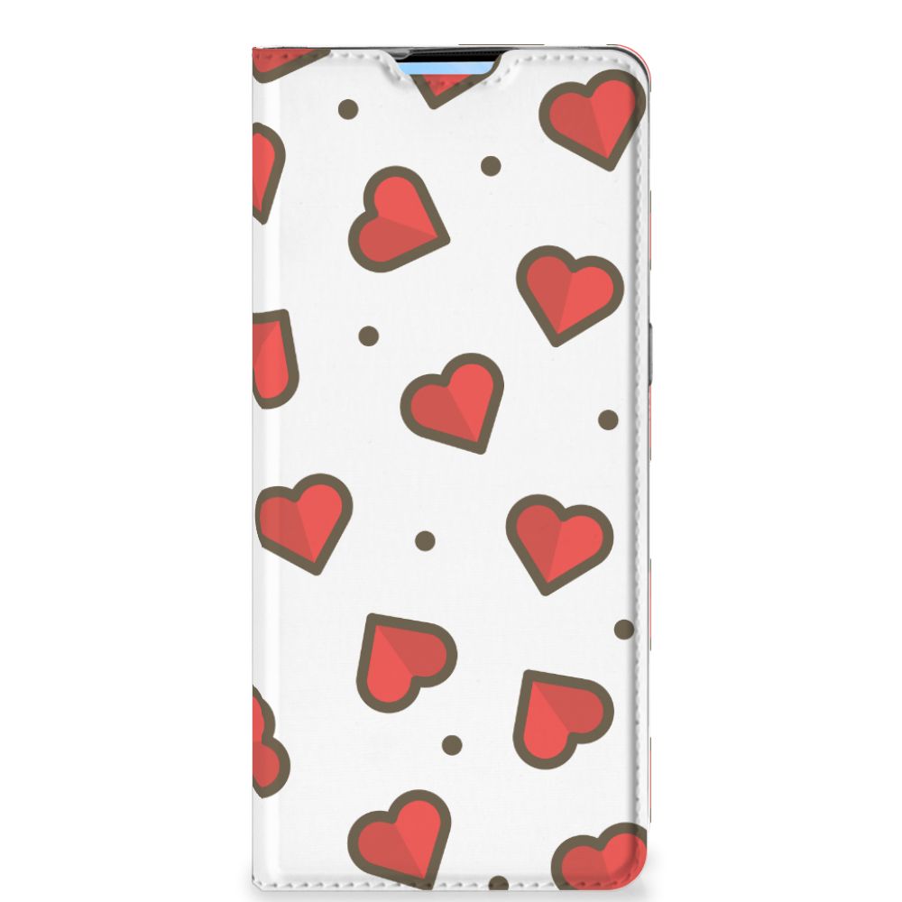 OPPO Reno4 Pro 5G Hoesje met Magneet Hearts - B2C Telecom