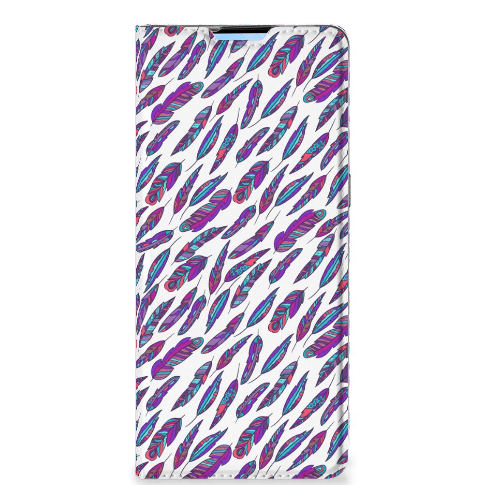 OPPO Reno4 Pro 5G Hoesje met Magneet Feathers Color - B2C Telecom