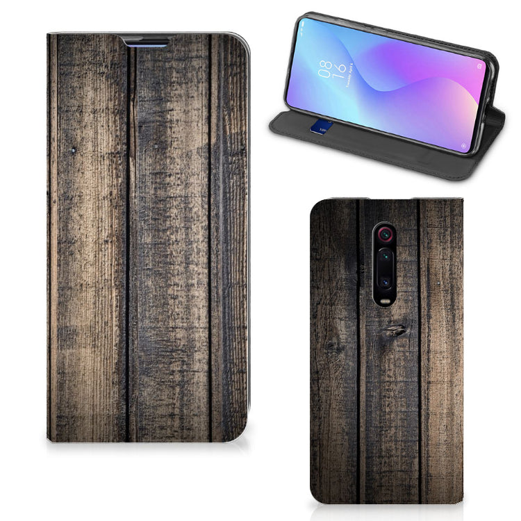 Xiaomi Mi 9T Pro Book Wallet Case Steigerhout