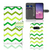 Samsung Galaxy S10e Telefoon Hoesje Zigzag Groen
