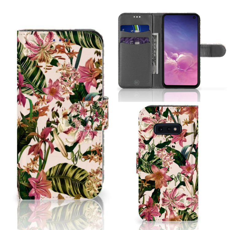 Samsung Galaxy S10e Hoesje Flowers
