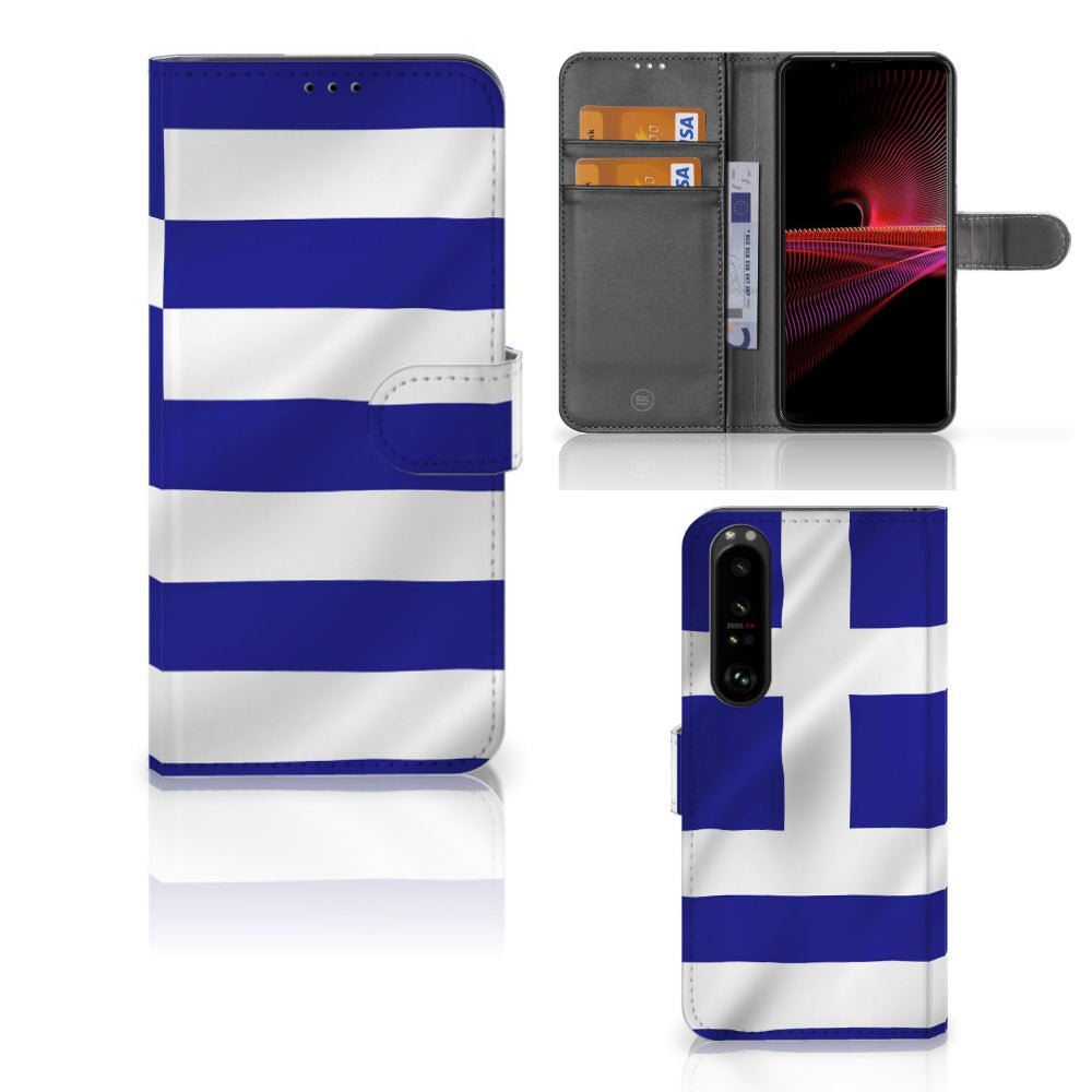 Sony Xperia 1 III Bookstyle Case Griekenland