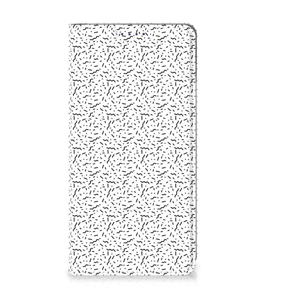 Samsung Galaxy S10 Hoesje met Magneet Stripes Dots