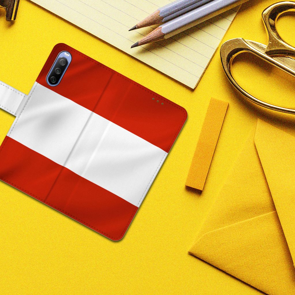 Sony Xperia 10 III Bookstyle Case Oostenrijk
