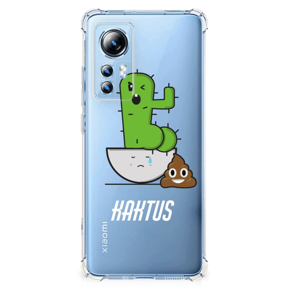 Xiaomi 12 Lite Stevig Bumper Hoesje Cactus Poo B2C Telecom