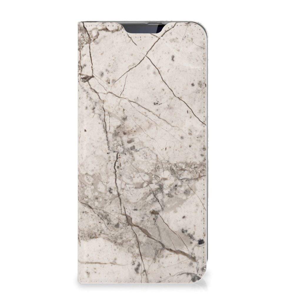 Samsung Galaxy A60 Standcase Marmer Beige