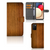 Samsung Galaxy A03s Book Style Case Donker Hout