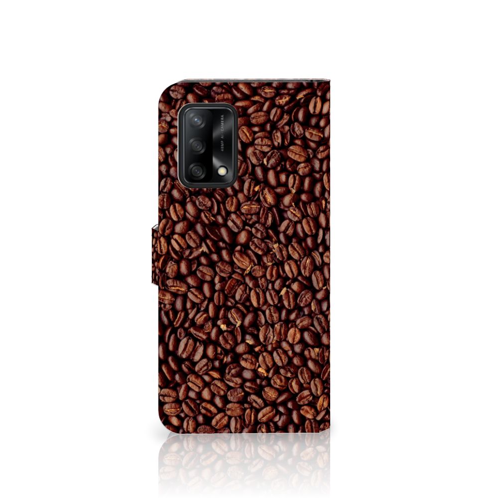 OPPO A74 4G Book Cover Koffiebonen