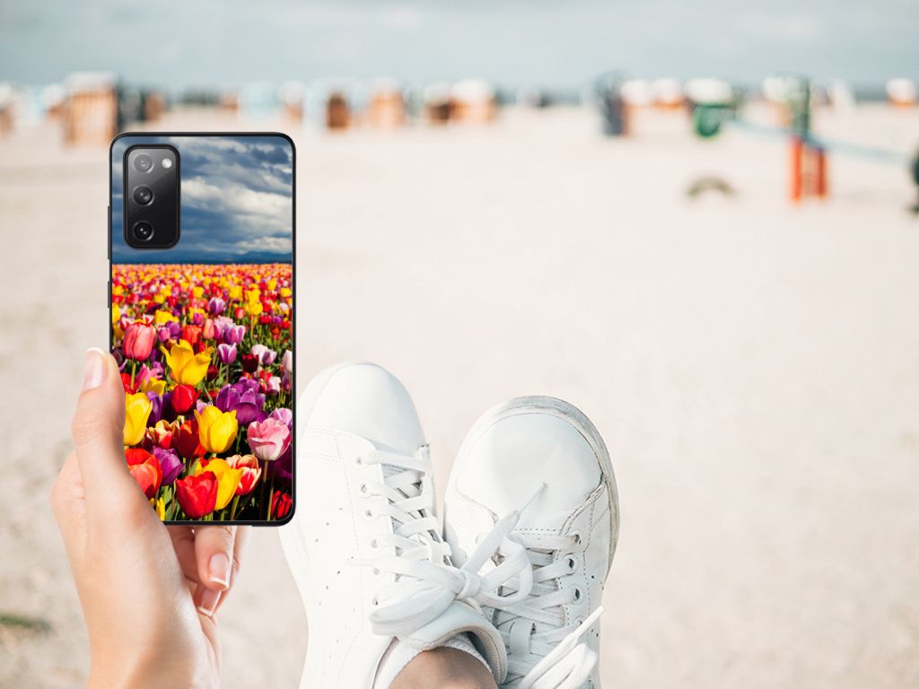 Samsung Galaxy S20 FE Bloemen Hoesje Tulpen B2C Telecom