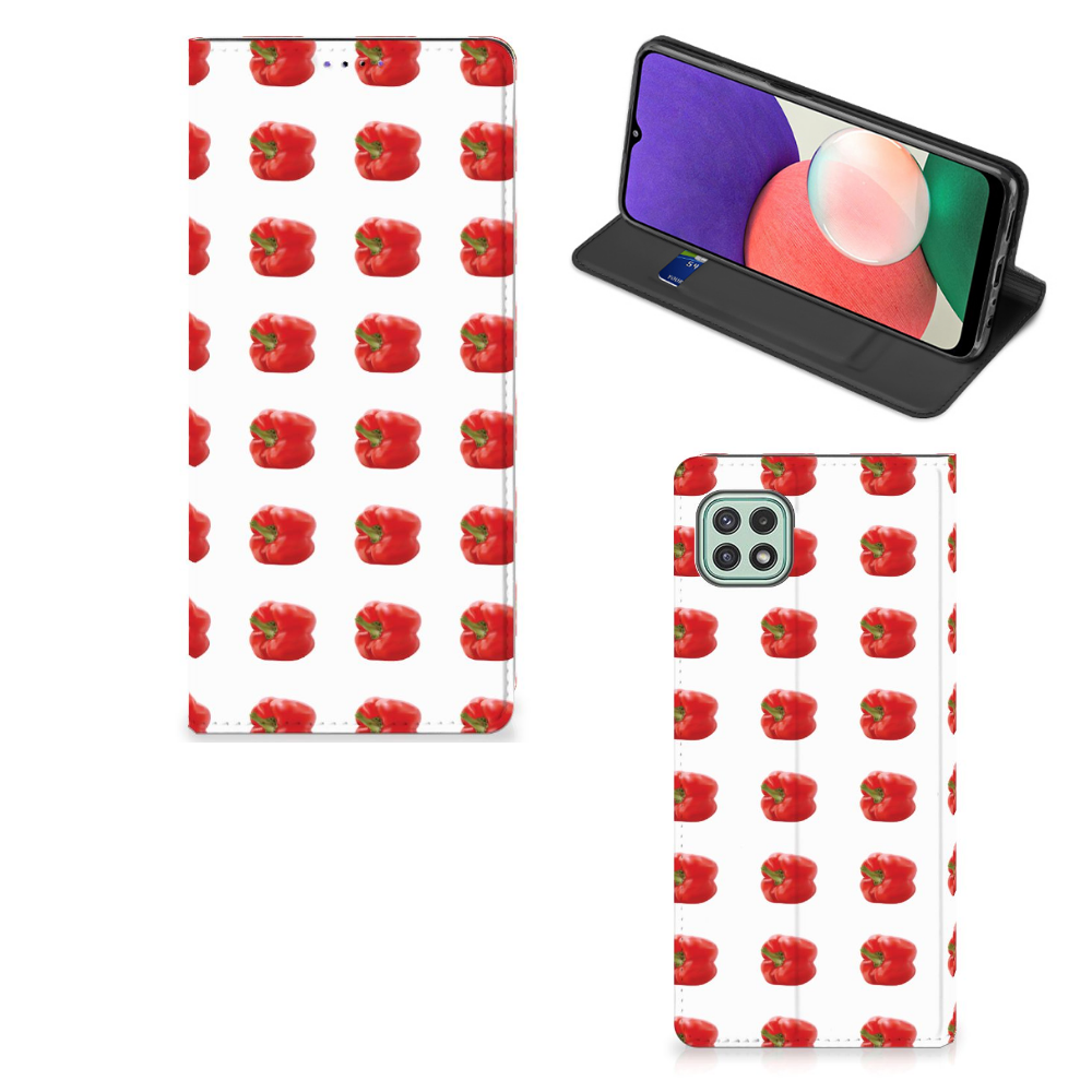 Samsung Galaxy A22 5G Flip Style Cover Paprika Red - B2C Telecom