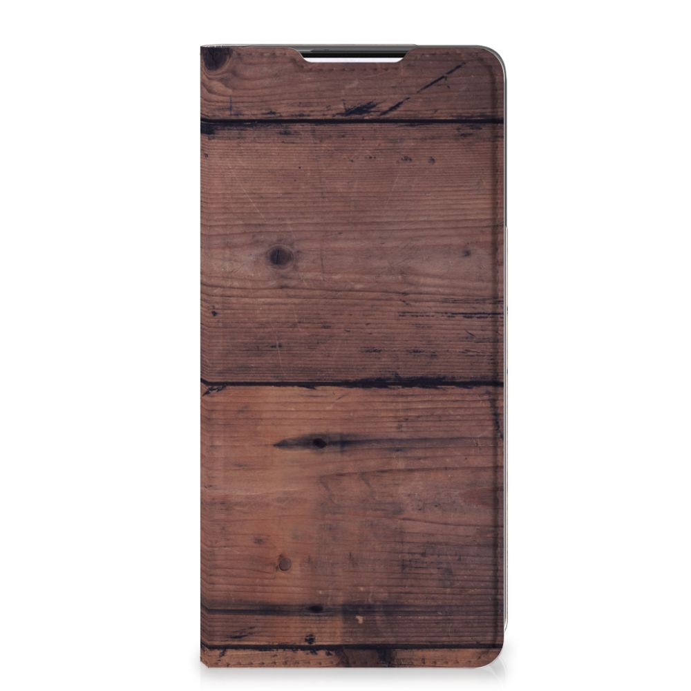 Samsung Galaxy S21 Plus Book Wallet Case Old Wood - B2C Telecom