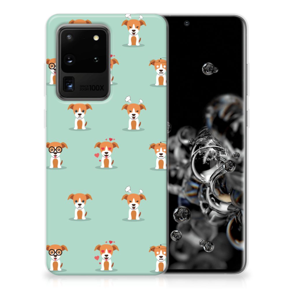 Samsung Galaxy S20 Ultra TPU Hoesje Pups B2C Telecom
