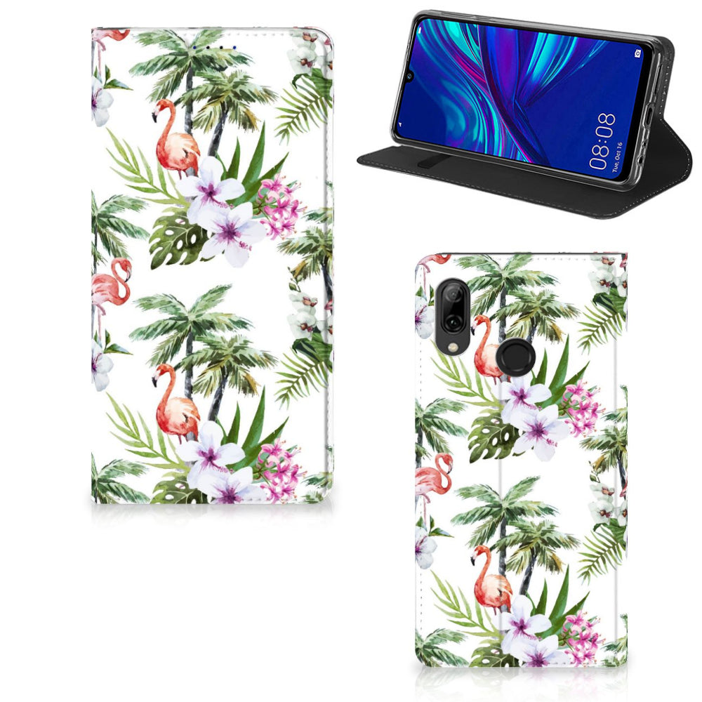 Huawei P Smart (2019) Hoesje maken Flamingo Palms