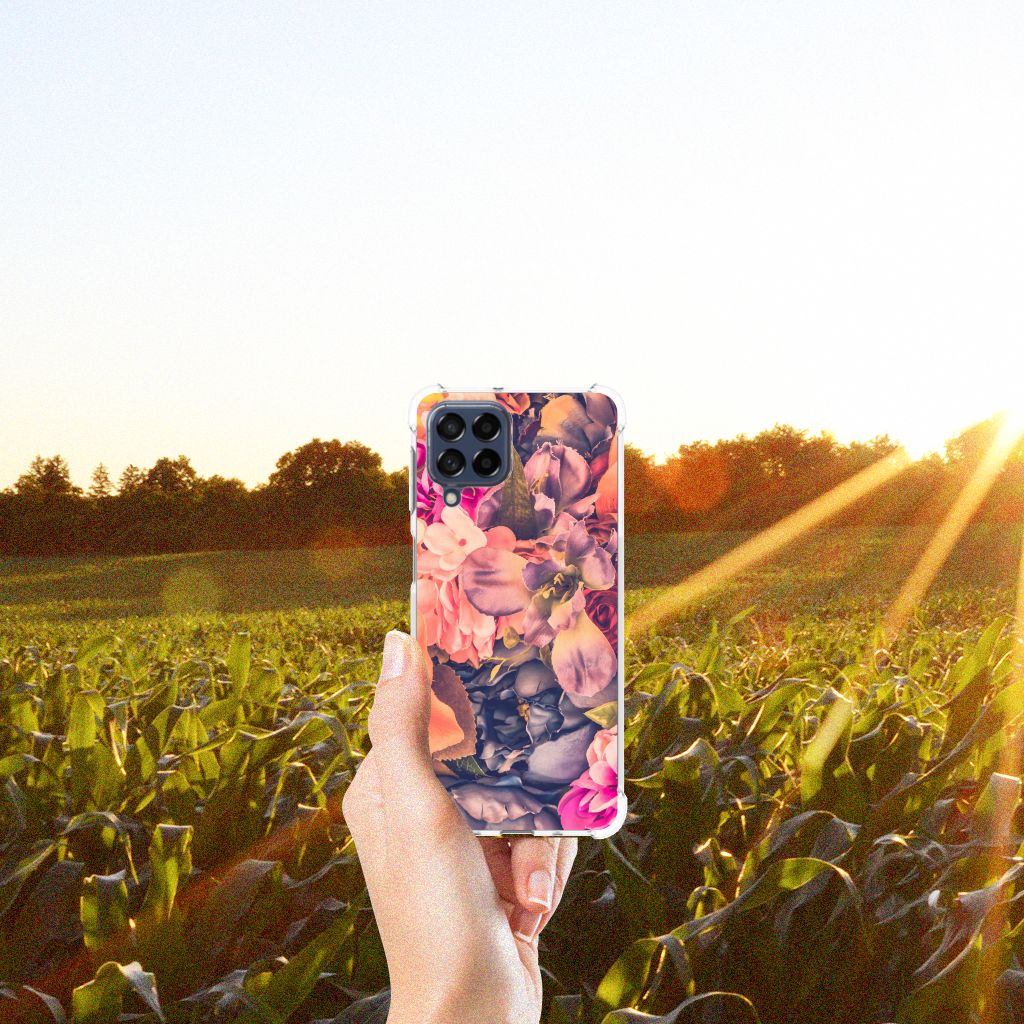 Samsung Galaxy M53 Case Bosje Bloemen B2C Telecom