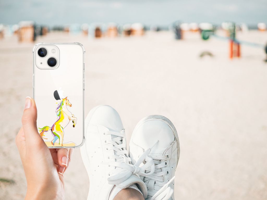iPhone 13 Stevig Bumper Hoesje Horse Color B2C Telecom