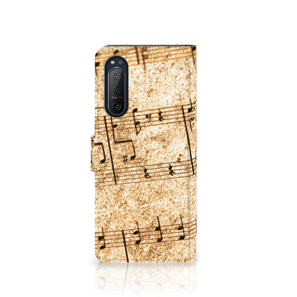 Sony Xperia 5II Telefoonhoesje met foto Bladmuziek