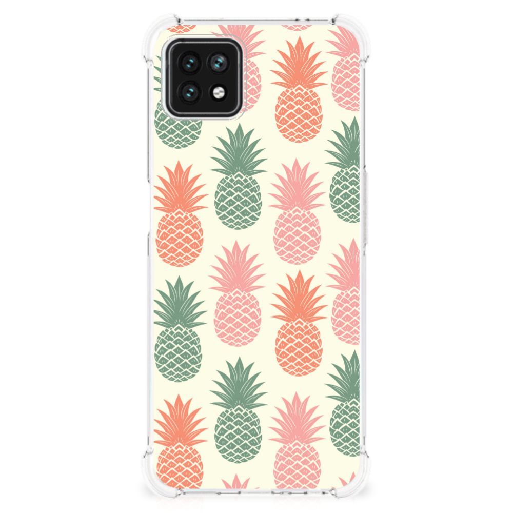 OPPO A53 5G | A73 5G Beschermhoes Ananas
