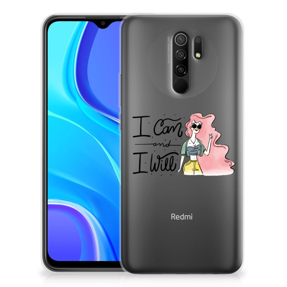 Xiaomi Redmi 9 Telefoonhoesje met Naam i Can B2C Telecom