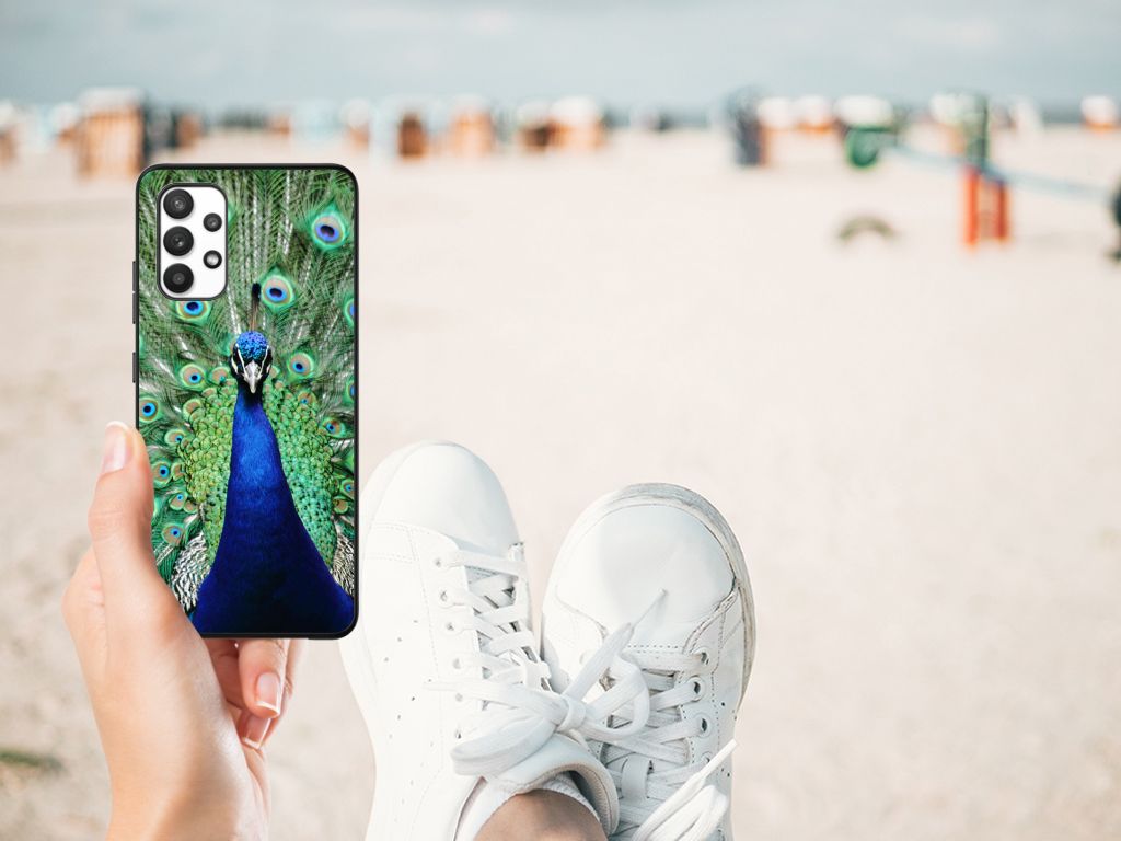 Samsung Galaxy A32 4G | A32 5G Enterprise Editie Dierenprint Telefoonhoesje Pauw B2C Telecom