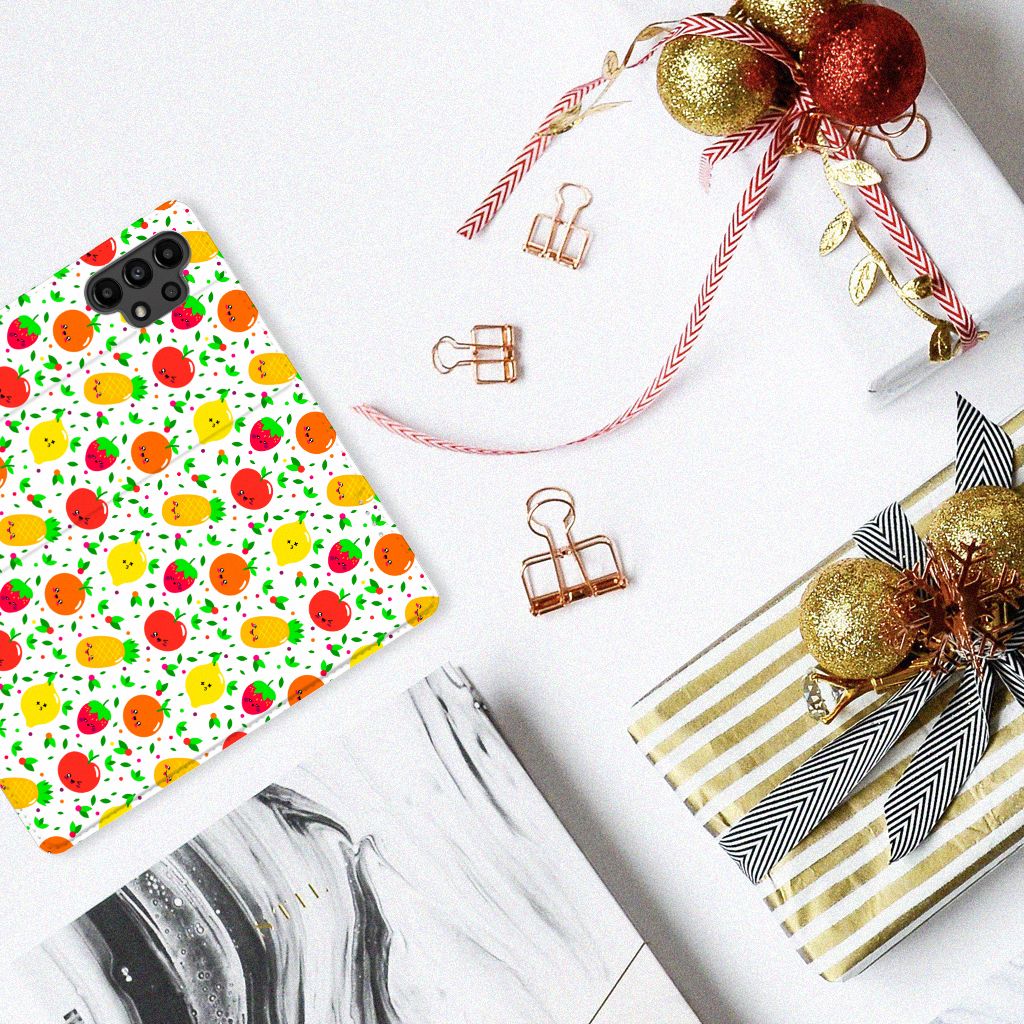 Samsung Galaxy A13 (4G) Flip Style Cover Fruits - B2C Telecom