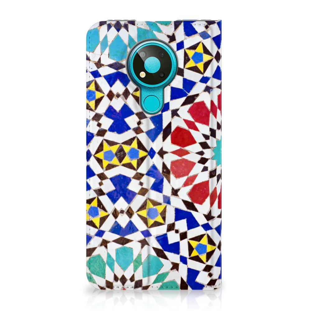 Nokia 3.4 Standcase Mozaïek - B2C Telecom