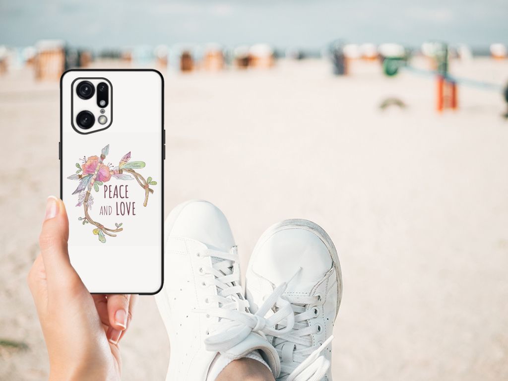 OPPO Find X5 Pro Hoesje Boho Text B2C Telecom