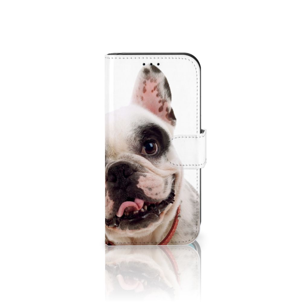 Apple iPhone 11 Pro Telefoonhoesje met Pasjes Franse Bulldog
