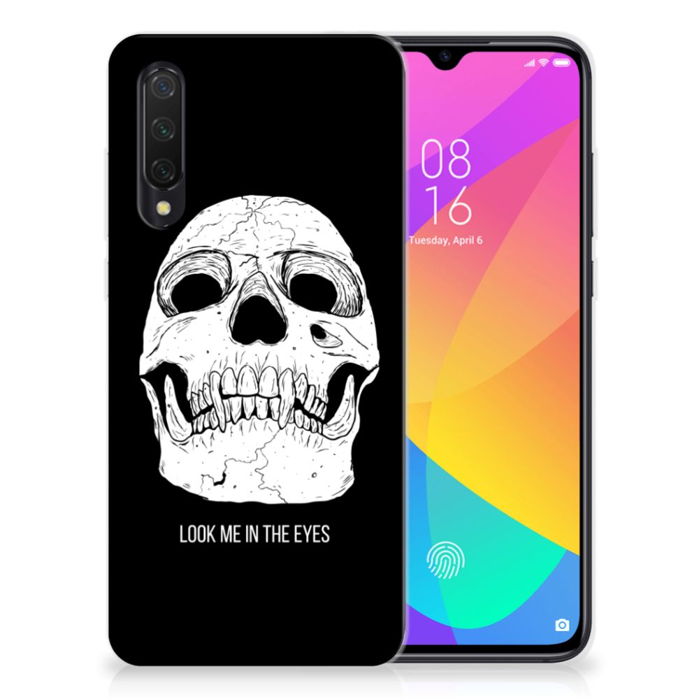 Silicone Back Case Xiaomi Mi 9 Lite Skull Eyes B2C Telecom
