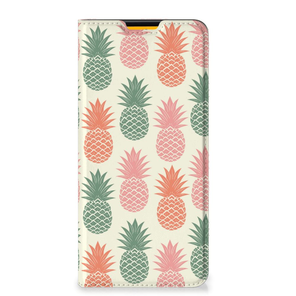 Samsung Galaxy M52 Flip Style Cover Ananas