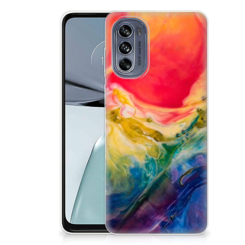 Hoesje maken Motorola Moto G62 5G Watercolor Dark B2C Telecom