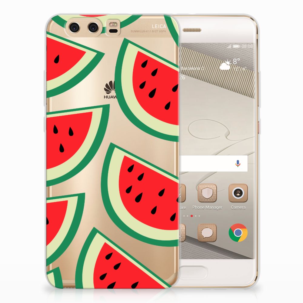 Huawei P10 Plus Siliconen Case Watermelons