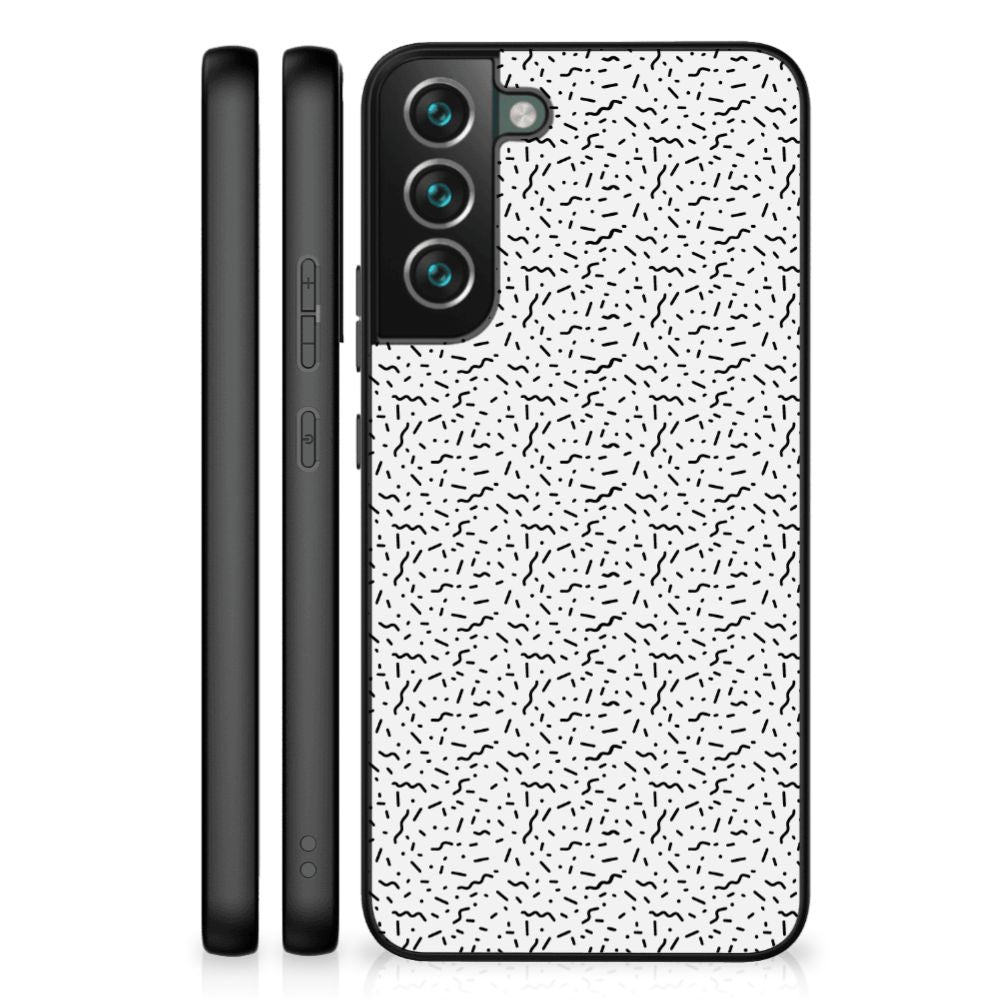 Samsung Galaxy S22 Plus Back Case Stripes Dots