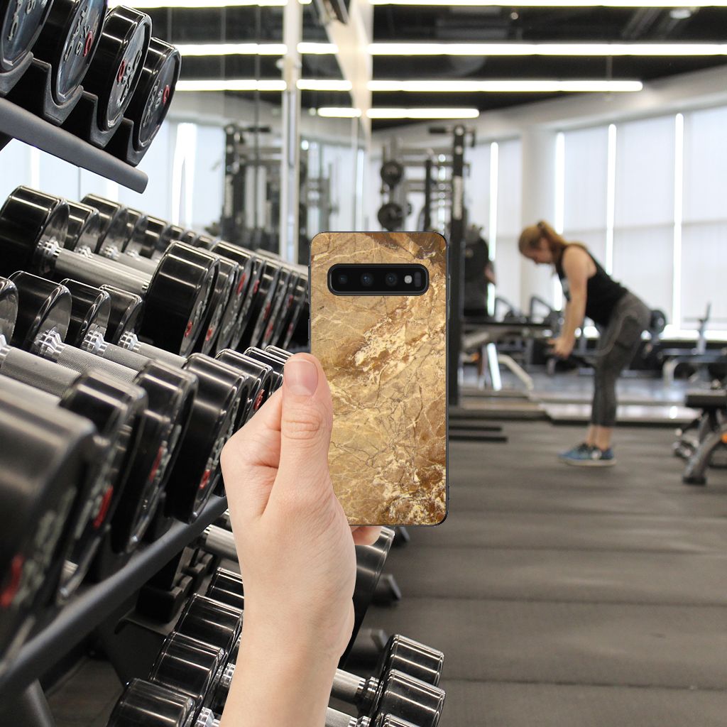 Samsung Galaxy S10 Gripcase Marmer Creme B2C Telecom