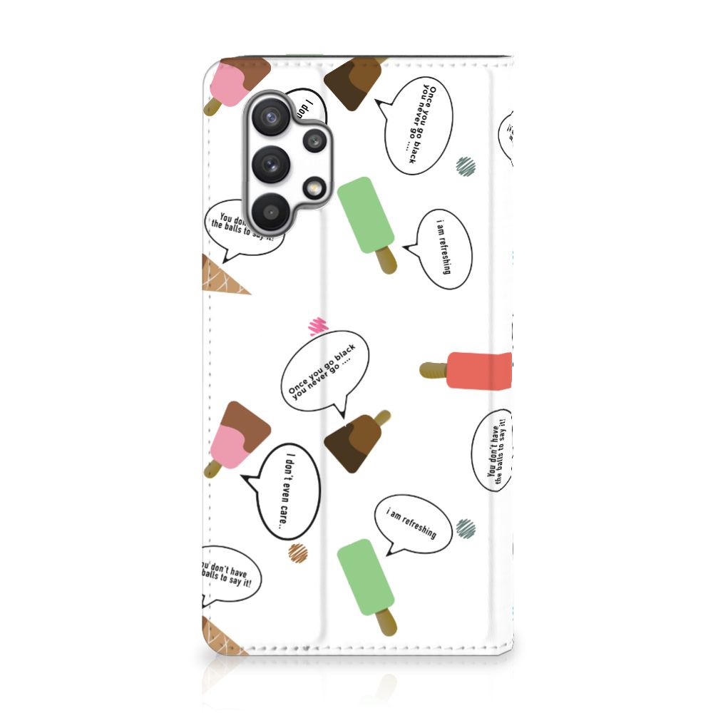 Samsung Galaxy A32 4G | A32 5G Enterprise Editie Flip Style Cover IJsjes - B2C Telecom