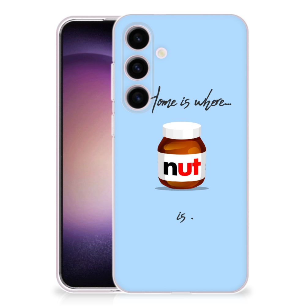 Samsung Galaxy S24 Siliconen Case Nut Home