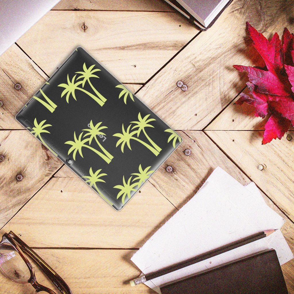 Lenovo Tab 10 | Tab 2 A10-30 Siliconen Hoesje Palmtrees - B2C Telecom