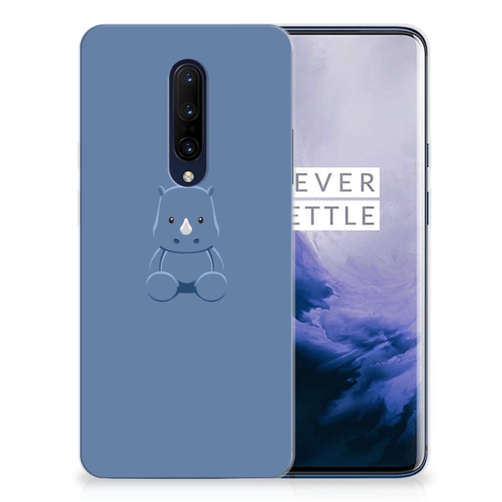 OnePlus 7 Pro Telefoonhoesje met Naam Baby Rhino