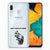 Samsung Galaxy A30 Silicone-hoesje Gun Don't Touch My Phone