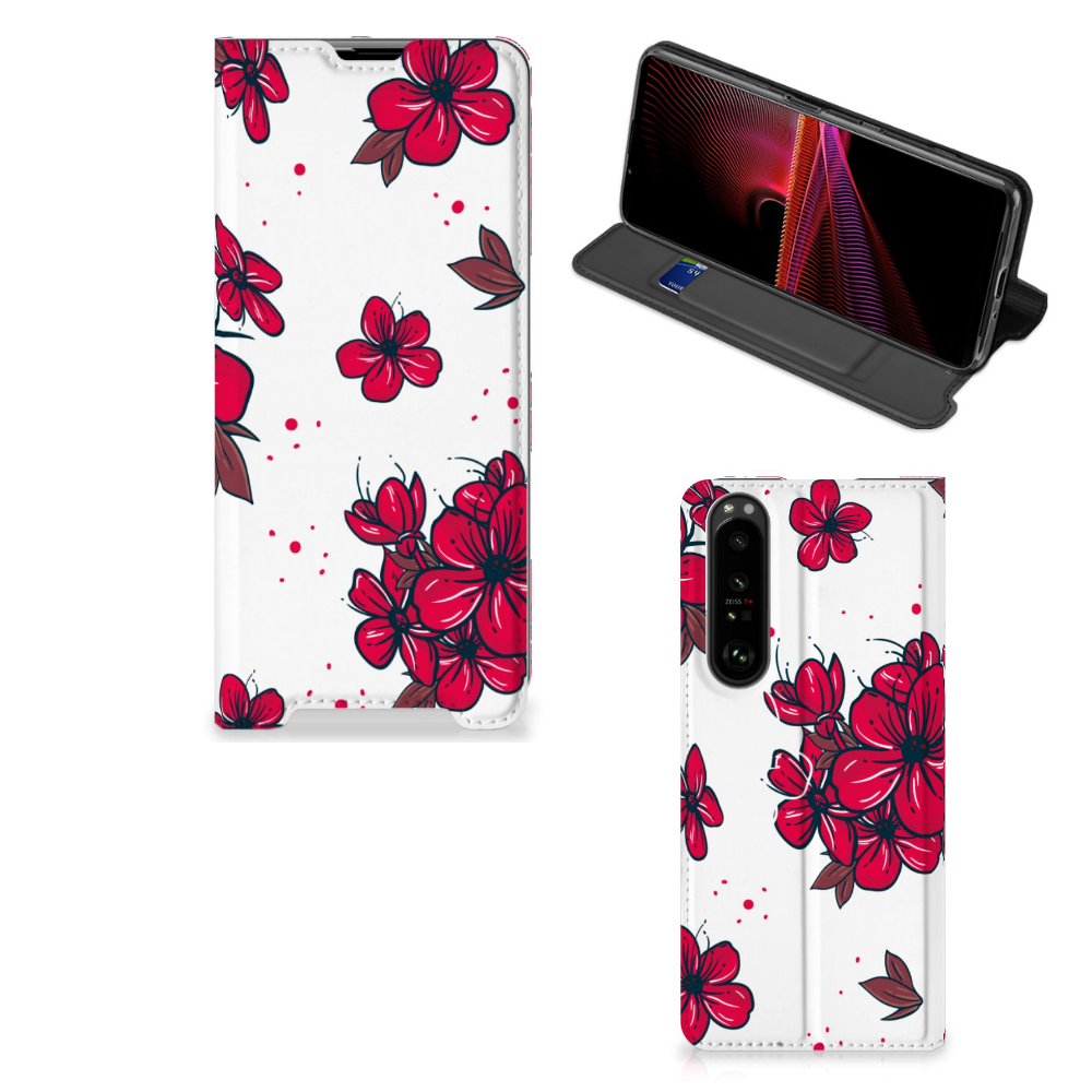 Sony Xperia 1 III Smart Cover Blossom Red - B2C Telecom