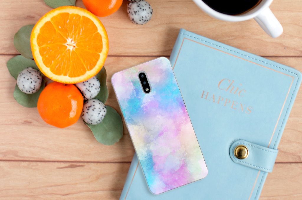 Hoesje maken Nokia 2.3 Watercolor Light