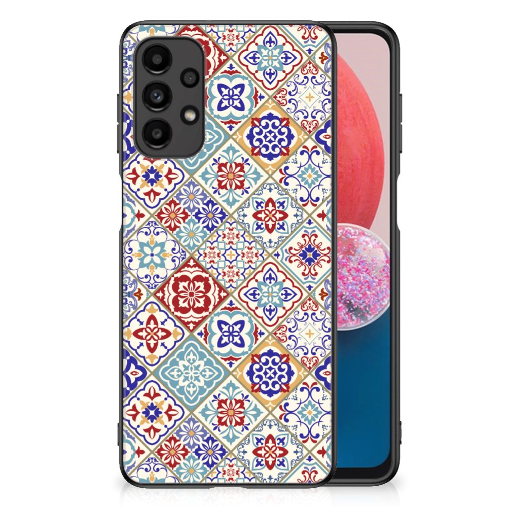 Samsung Galaxy A13 4G Marmeren Print Telefoonhoesje Tiles Color B2C Telecom