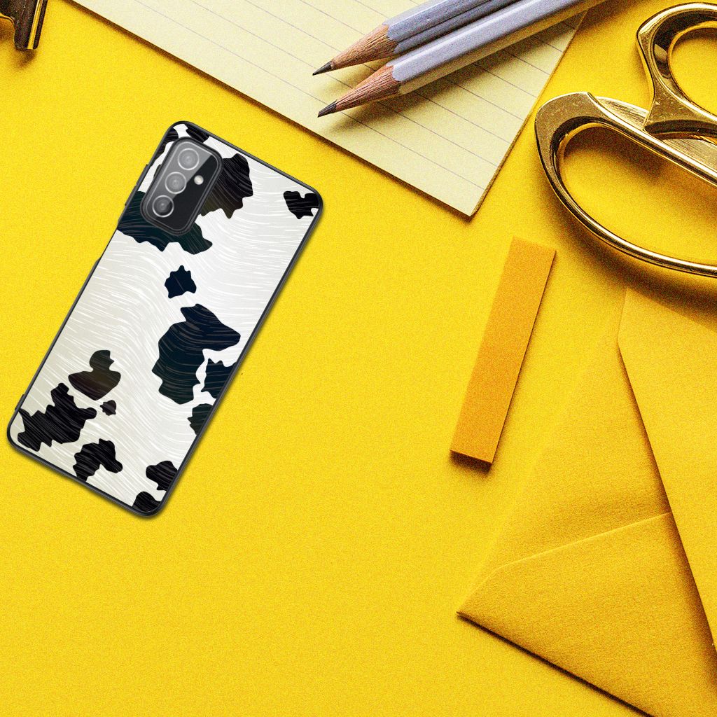 Samsung Galaxy M52 Dierenprint Telefoonhoesje Koeienvlekken B2C Telecom