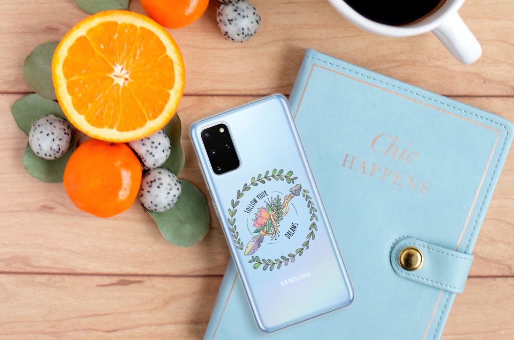 Samsung Galaxy S20 Plus Telefoonhoesje met Naam Boho Dreams B2C Telecom