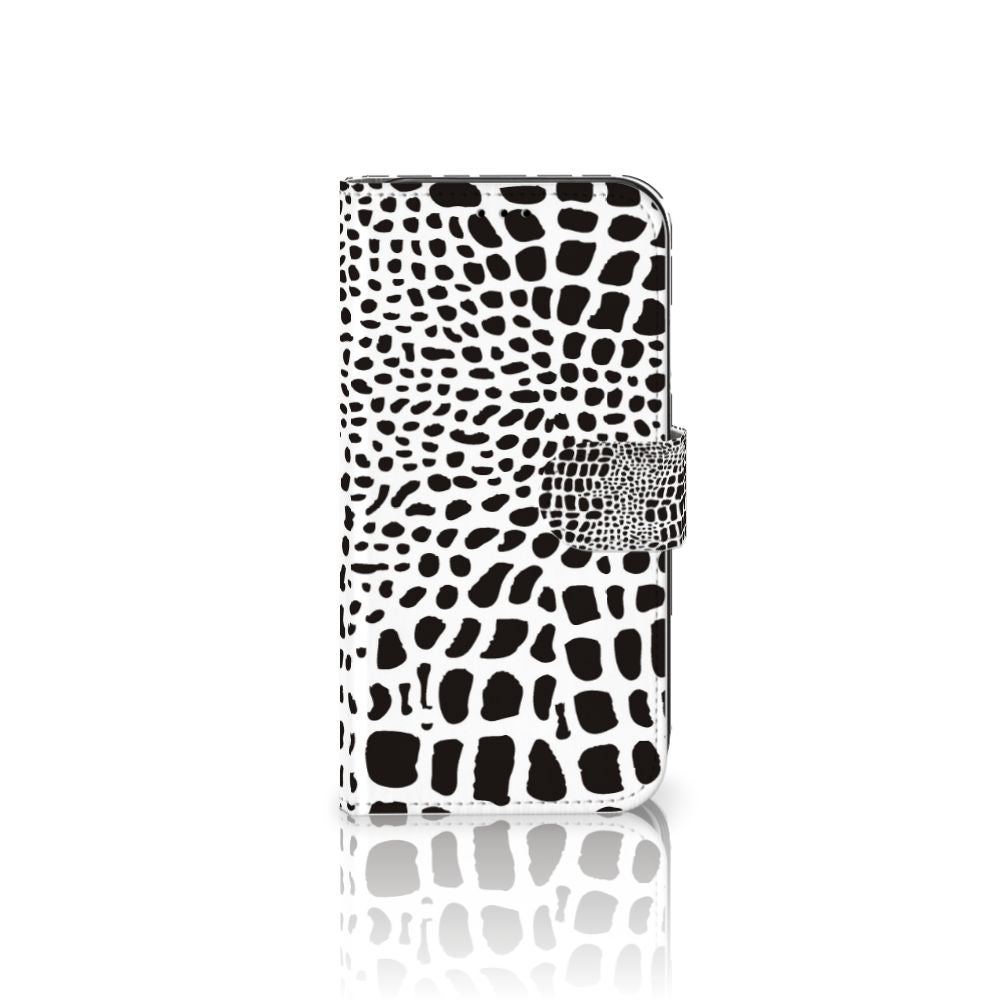 Apple iPhone 11 Telefoonhoesje met Pasjes Slangenprint