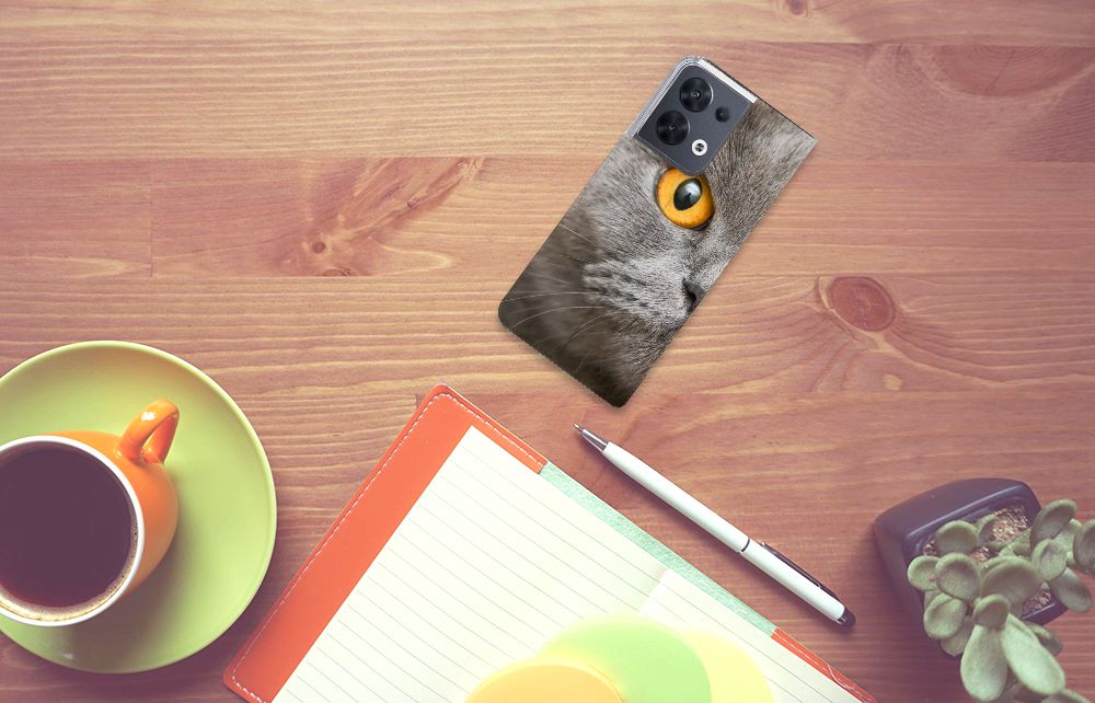 Hoesje maken OPPO Reno8 Britse Korthaar - B2C Telecom