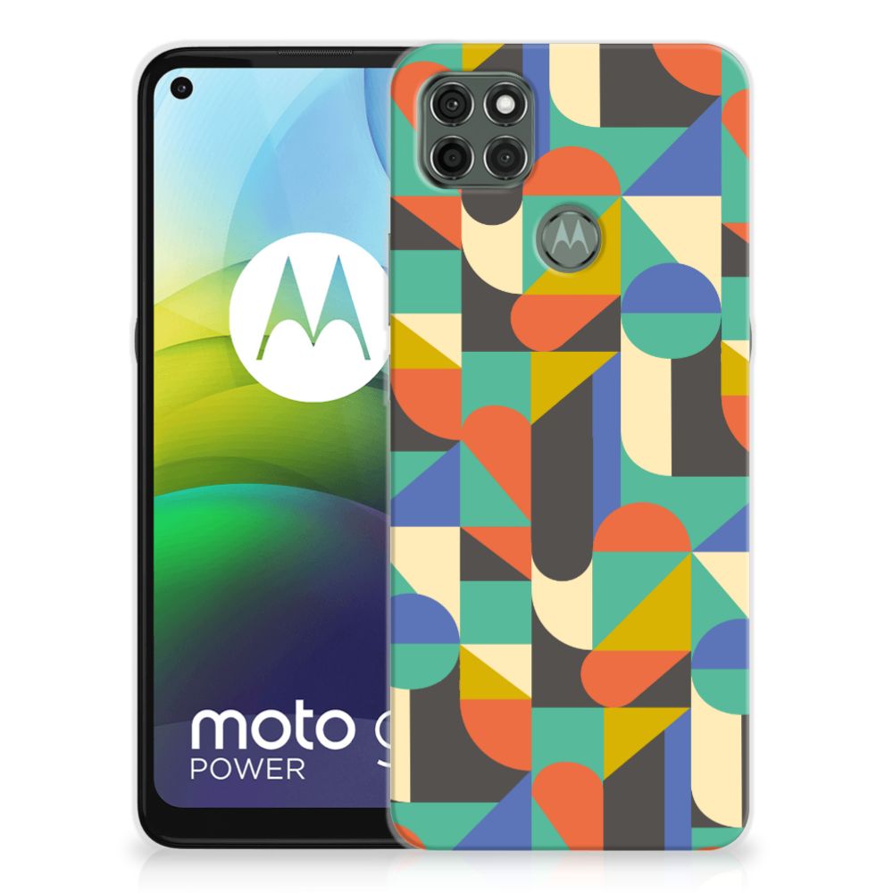 Motorola Moto G9 Power TPU bumper Funky Retro