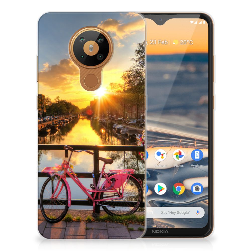 Nokia 5.3 Siliconen Back Cover Amsterdamse Grachten B2C Telecom