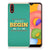Samsung Galaxy A01 Siliconen hoesje met naam Quote Begin