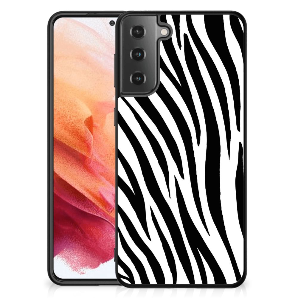 Samsung Galaxy S21 Dierenprint Telefoonhoesje Zebra